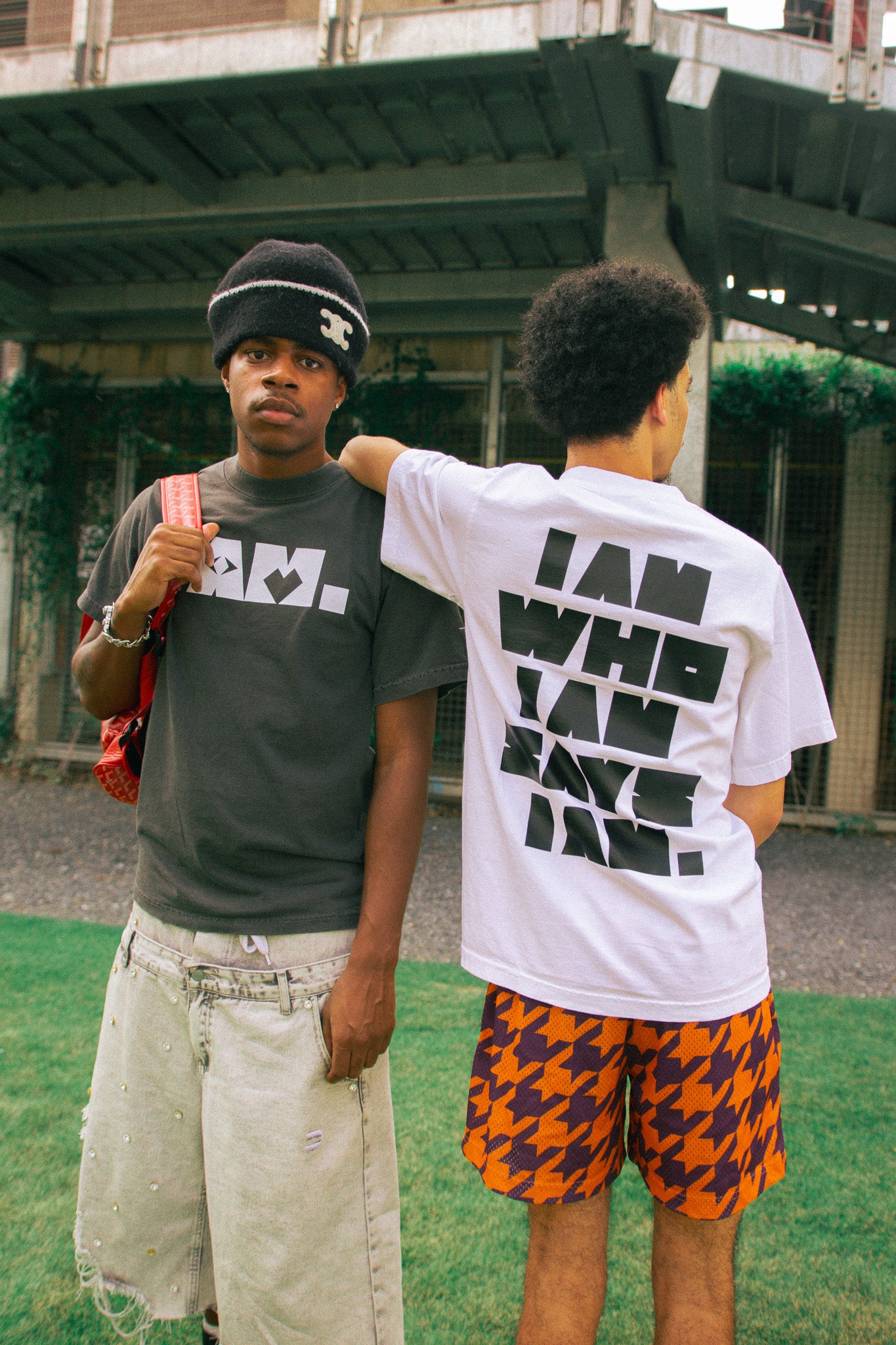 "I AM WHO I AM" White Tee