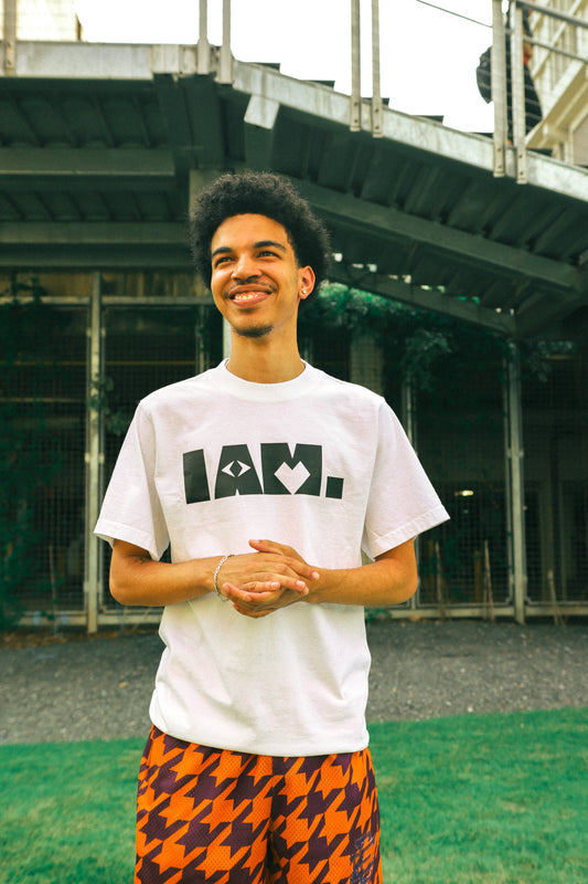 "I AM WHO I AM" White Tee